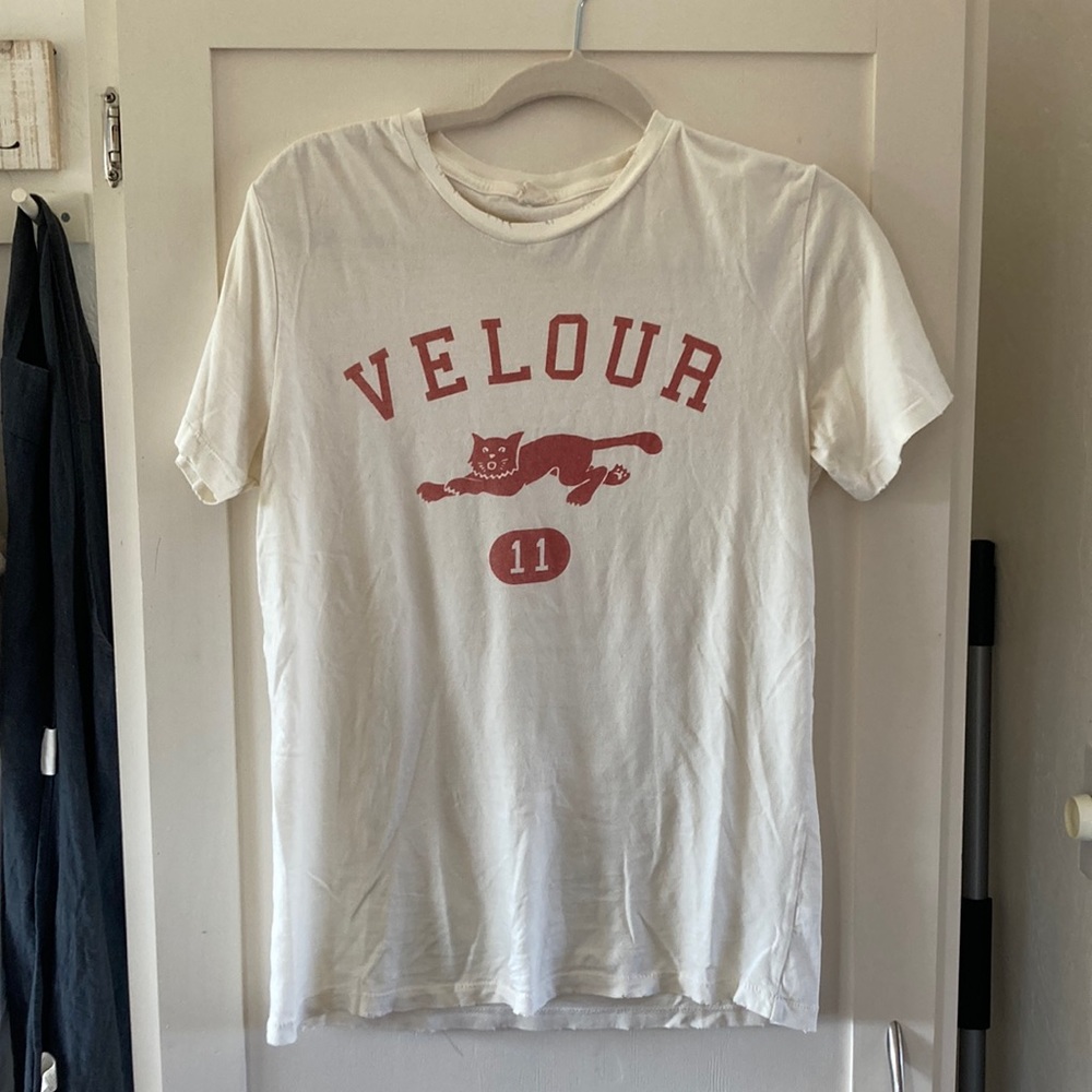 Cute distressed tee